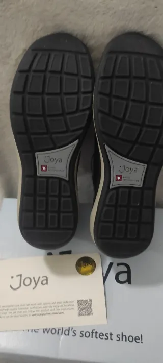 Zapatillas Joya elegantes negras/marrones