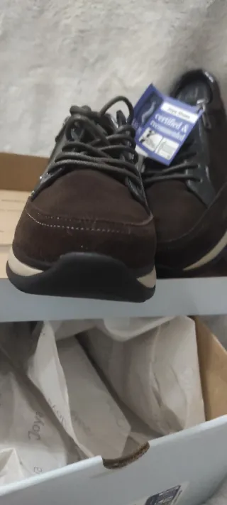 Zapatillas Joya elegantes negras/marrones