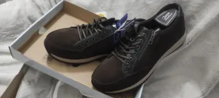 Zapatillas Joya elegantes negras/marrones