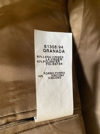 Americana traje hombre