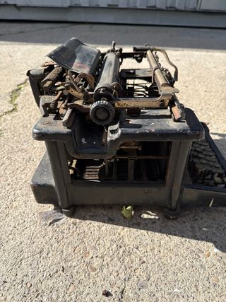 Máquina de escribir Remington antigua