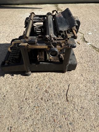 Máquina de escribir Remington antigua