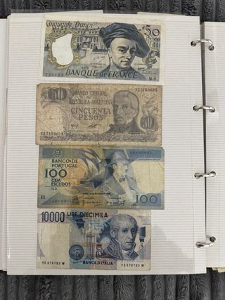 Billetes del mundo