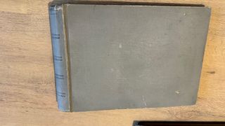 Álbum vacío postales antiguas floral