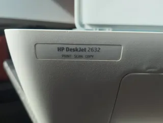 Impresora HP Blanca y Azul