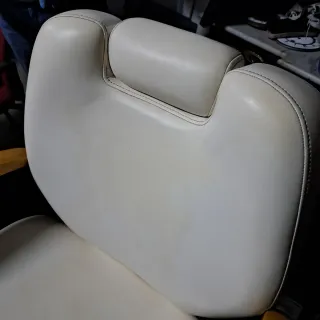 Sillón de barbero vintage