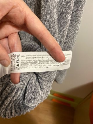 Jersey verde claro de punto