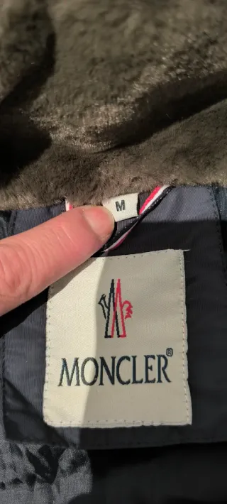 Chaqueta Moncler Azul marino Talla M