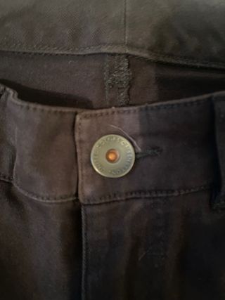 Pantaloni Benetton Cotone Neri Taglia 38