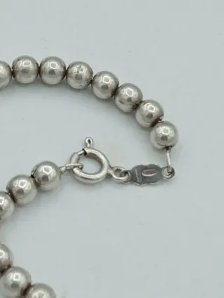 Collana Argento 925 Girocollo Sfere