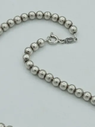 Collana Argento 925 Girocollo Sfere