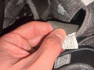 Casco Motocross HJC Azul y Amarillo