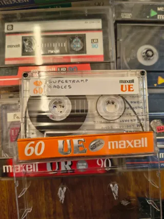 19 Musicassette Maxell UR, UD1, UE