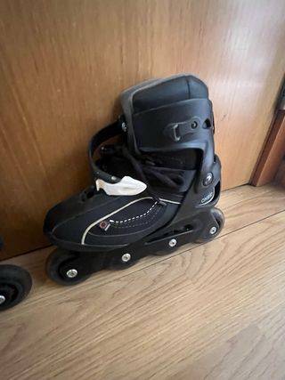 Patines en línea negros