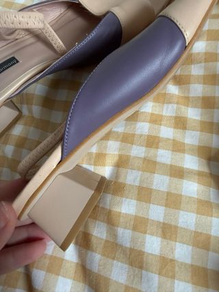 Sandalias de piel y bolso conjunto