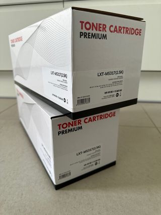 2 Cartuchos Tóner LXT-MS317 (2.5K)