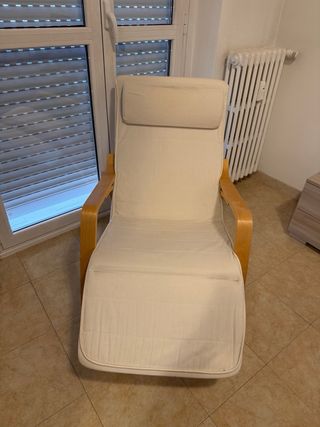 Vendo elegante chaise longue relax in legno