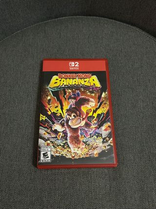 Caja Vacía Donkey Kong Bananza Nintendo Switch 2
