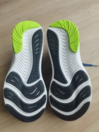 Zapatillas Asics Running Nuevas Azul/Verde