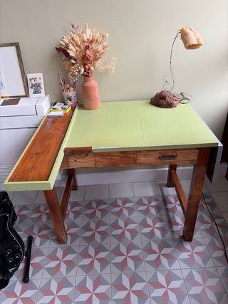 Mesa de carpintero vintage / Escritorio