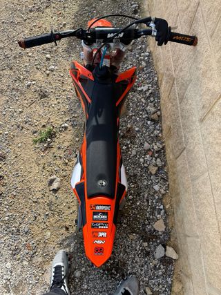KTM 50 SX Mini 2018 automatica con kit limitación