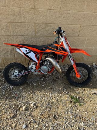KTM 50 SX Mini 2018 automatica con kit limitación