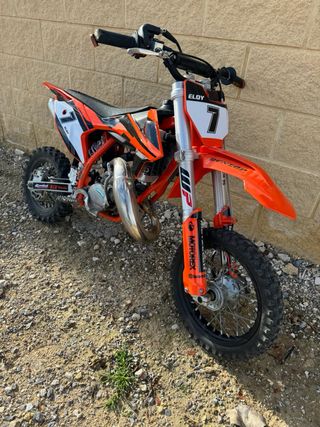 KTM 50 SX Mini 2018 automatica con kit limitación