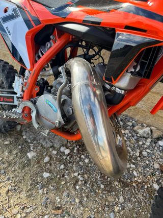 KTM 50 SX Mini 2018 automatica con kit limitación