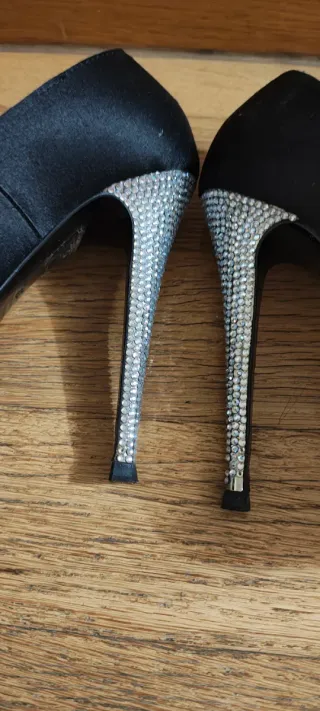 Décolleté Le Silla Nere e Argento