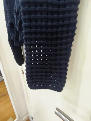 Jersey de punto con flecos