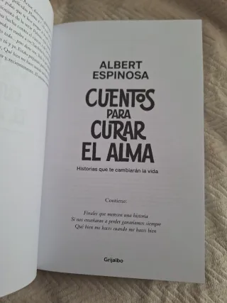Libro: Cuentos para curar el alma