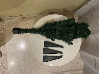 Árbol de Navidad artificial verde