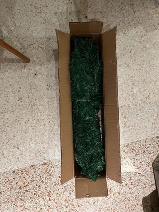 Árbol de Navidad artificial verde