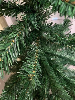 Árbol de Navidad artificial verde