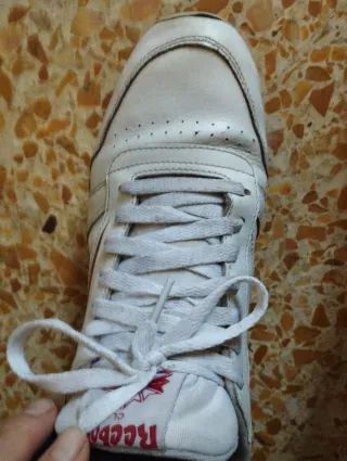 Scarpe Reebok Uomo Tg 44 Bianche Rosse