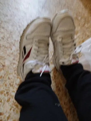 Scarpe Reebok Uomo Tg 44 Bianche Rosse