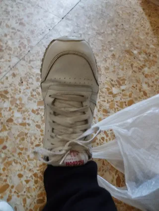 Scarpe Reebok Uomo Tg 44 Bianche Rosse