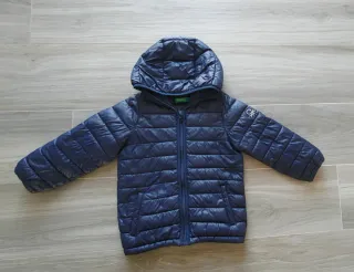 Piumino Benetton Bambina Blu