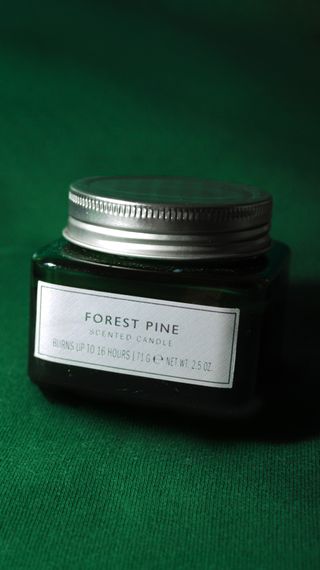 Candela profumata Forest Pine vetro verde