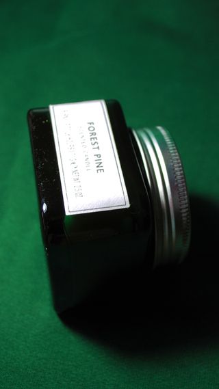 Candela profumata Forest Pine vetro verde