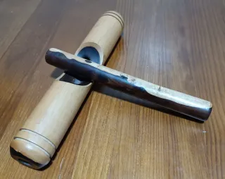 Lote percusión brasileña + Flauta madera