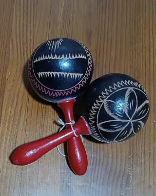 Lote percusión brasileña + Flauta madera