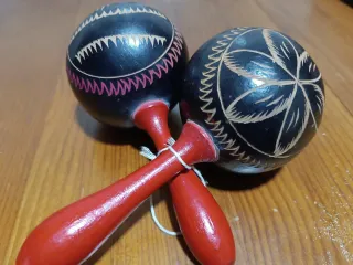 Lote percusión brasileña + Flauta madera