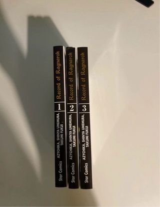 record of ragnarok manga 1-2-3