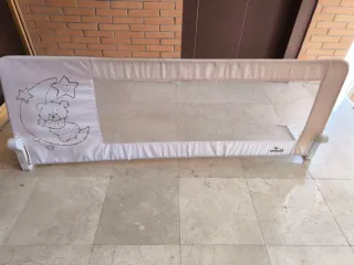 Barrera de Cama Infantil Oso y Luna