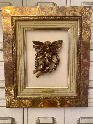 2 Cuadros Ángeles Carosa Certificado Garantía