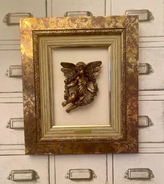 2 Cuadros Ángeles Carosa Certificado Garantía