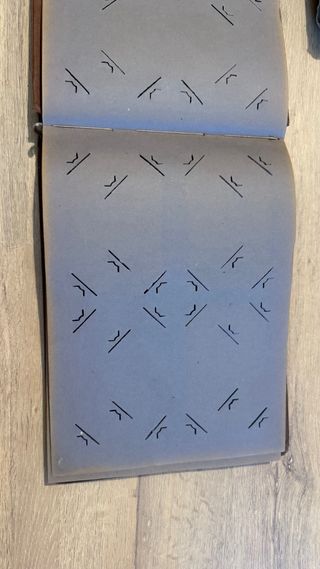 Álbum de Cartas Postales Antiguas Vacío