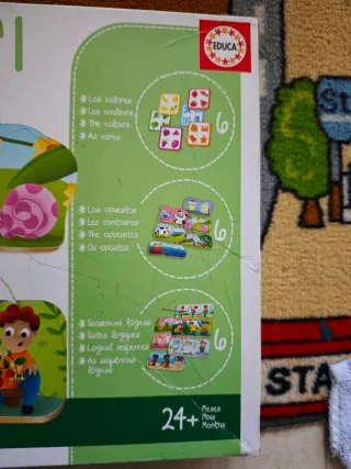 Juego Educativo Educa Baby Set 3 en 1