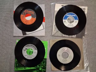 Lote 12 Vinilos single setenta 70s Chicago y más